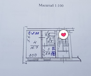 Купить квартиру, Хрущевка, Городоцкая ул., Львов, Железнодорожный район, id 4746371