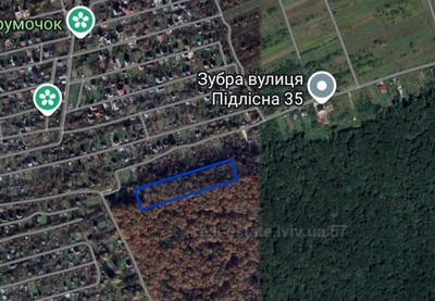 Buy a lot of land, gardening, Підлісна, Zubra, Pustomitivskiy district, id 4793204