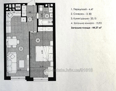 Buy an apartment, Striyska-vul, Lviv, Sikhivskiy district, id 4738693