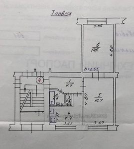 Купить квартиру, Хрущевка, Энергетическая ул., 14, Львов, Франковский район, id 4912053