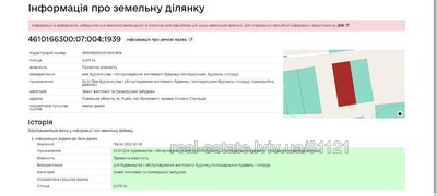 Купити ділянку, під забудову, Брюховичі, Львівська міськрада район, id 4966930