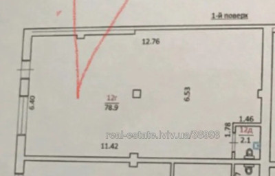 Аренда коммерческой недвижимости, Нежилой фонд, Железнодорожная ул., Львов, Железнодорожный район, id 4730479