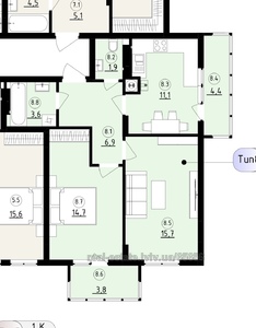 Buy an apartment, Vashingtona-Dzh-vul, Lviv, Lichakivskiy district, id 4735525