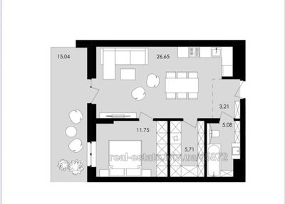 Buy an apartment, Zamarstinivska-vul, Lviv, Shevchenkivskiy district, id 4656963