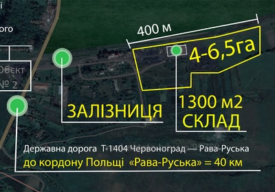 Орендувати ділянку, industrial, Привокзальна, Belz, Sokalskiy district, id 4604758