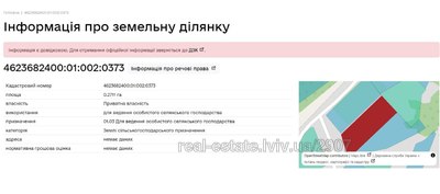 Купити ділянку, сільськогосподарського, Давидів, Пустомитівський район, id 4990228