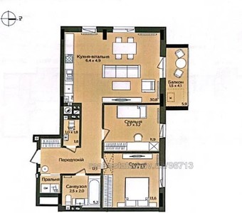 Buy an apartment, Pimonenka-M-vul, Lviv, Sikhivskiy district, id 4996697