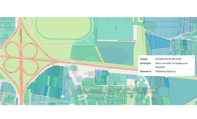 Buy a lot of land, commercial, Об'їздна, Zubra, Pustomitivskiy district, id 5001556