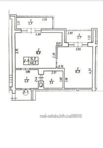 Buy an apartment, Velichkovskogo-I-vul, Lviv, Shevchenkivskiy district, id 4623117
