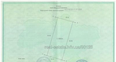 Buy a lot of land, for building, Михайла Грушевського, Malekhov, Zhovkivskiy district, id 3951853