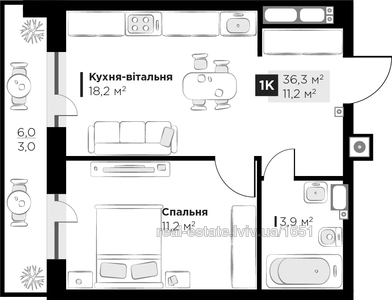 Buy an apartment, Orlika-P-vul, Lviv, Shevchenkivskiy district, id 5045353