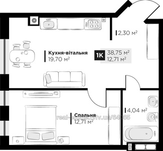 Buy an apartment, Orlika-P-vul, Lviv, Shevchenkivskiy district, id 4850824