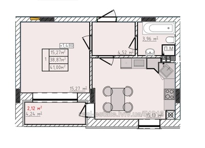 Купить квартиру, Возрождения, Пустомыты, Пустомытовский район, id 5153061