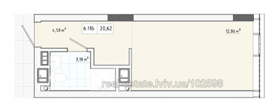 Купить квартиру, Трускавецкая ул., Львов, Франковский район, id 5051296