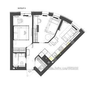 Buy an apartment, Kulparkivska-vul, Lviv, Frankivskiy district, id 4611320
