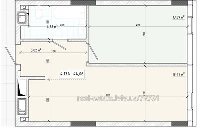 Buy an apartment, Truskavetska Street, Sokilniki, Pustomitivskiy district, id 4857274