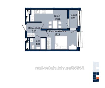 Buy an apartment, Knyagini-Olgi-vul, 122, Lviv, Frankivskiy district, id 4689021