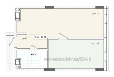 Купить квартиру, Трускавецкая улица, Сокольники, Пустомытовский район, id 5157130