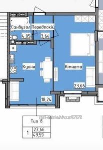 Buy an apartment, Roksolyani-vul, Lviv, Zaliznichniy district, id 5158068