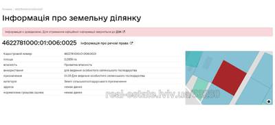 Buy a lot of land, agricultural, Bolshoy Doroshiv, Zhovkivskiy district, id 4656879
