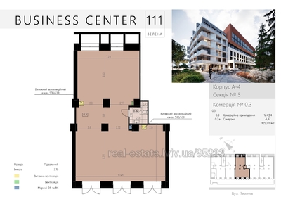 Commercial real estate for rent, Zelena-vul, 111, Lviv, Lichakivskiy district, id 4339890