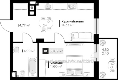 Купить квартиру, Орлика П. ул., Львов, Шевченковский район, id 5017526