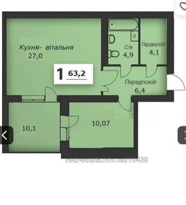 Buy an apartment, Lisna-vul, Vinniki, Lvivska_miskrada district, id 4445073